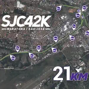 Miniatura do Percurso Meia Maratona