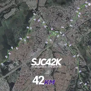 Miniatura do Percurso Maratona